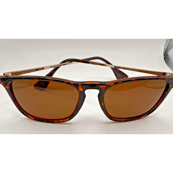Blue Planet Kason Polarized Sunglasses Tortoise Frame Brown Lens Sustainable Eco - Picture 8 of 9